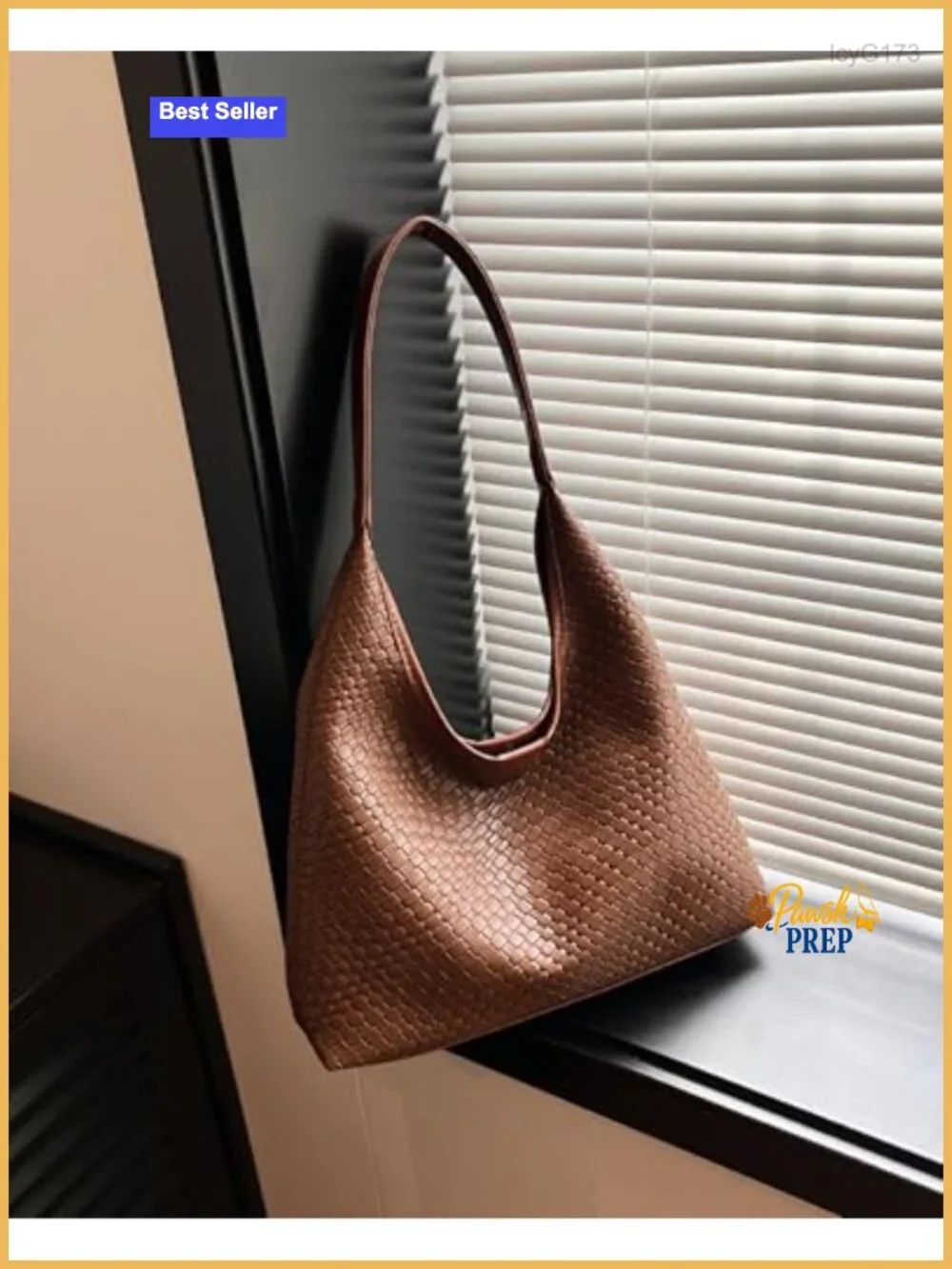 Woven Leather Hobo Tote Bag Large Capacity Shoulder Crossbody Purse Top-handle
